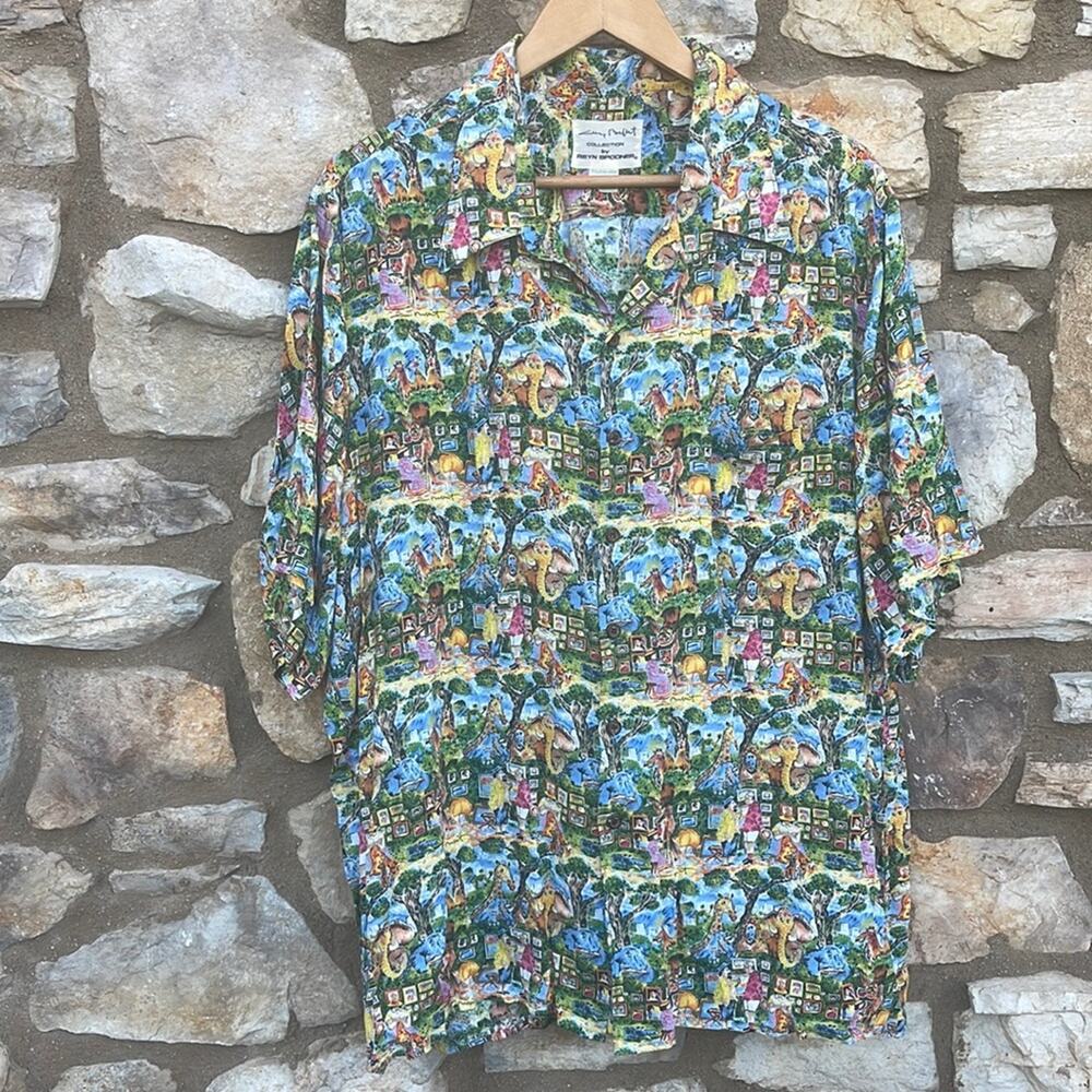Reyn Spooner x Guy Buffet collab short sleeve button front shirt size XL - Picture 5 of 7